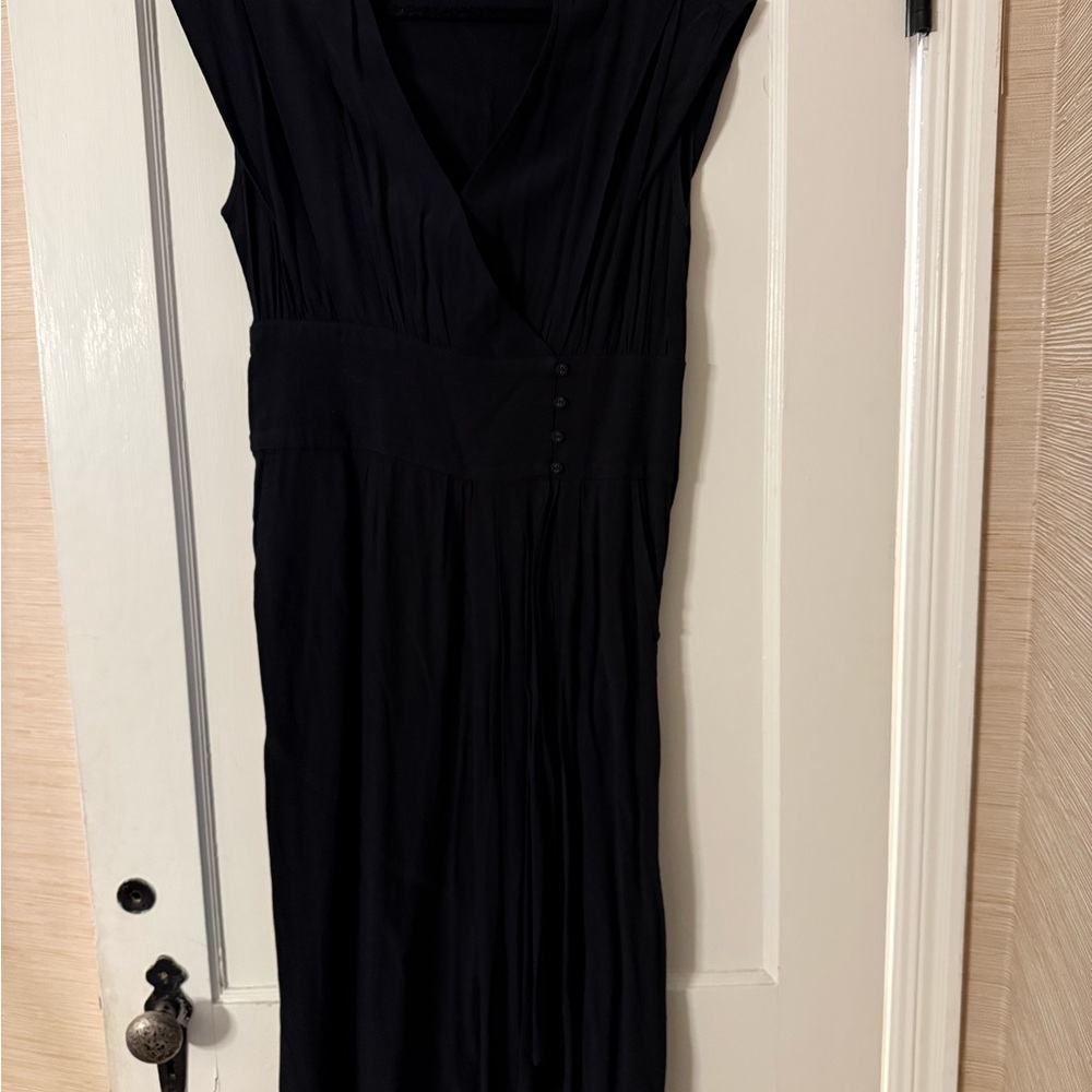 Scotch & Soda Black Midi Dress